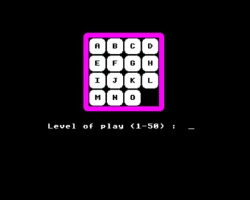 Letter Puzzle (1985)(Punchihewa, Mahesh)[PUZZLE] screen shot title